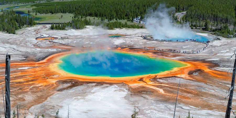 Grand Prismatic, Yellowstone National Park/Wyoming