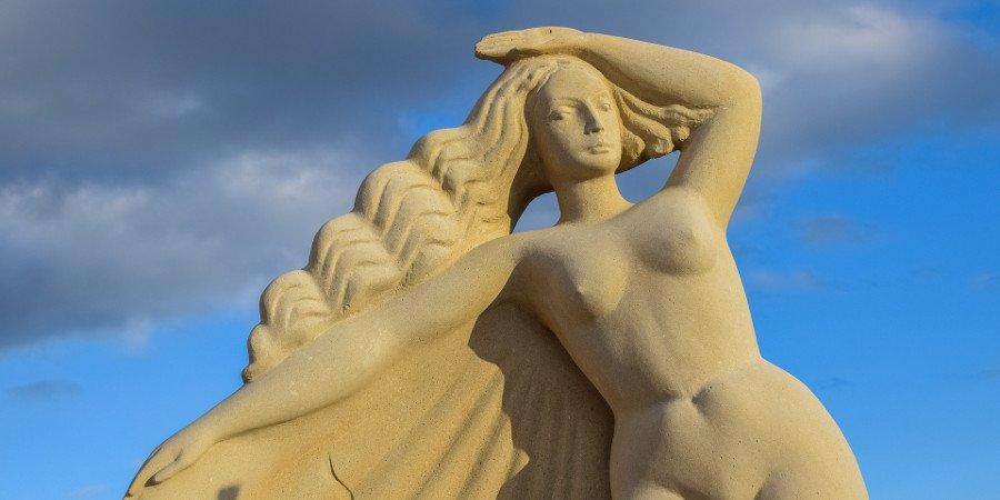 Statua di Afrodite a Cipro